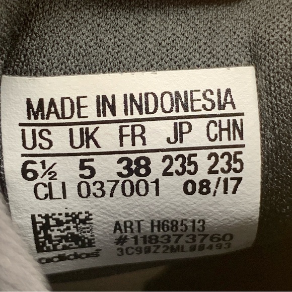 Adidas Edge Lux Sneakers Women's Black/White Athletic Shoes Size US 6.5 - Picture 8 of 8